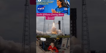 Sunita Williams Confident on Coming Back #sunitawilliams #spacexfalcon9 #nasa #shorts
