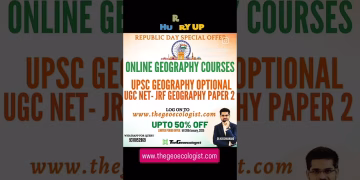 Top geography courses online #thegeoecologist #upsc #ugcnet