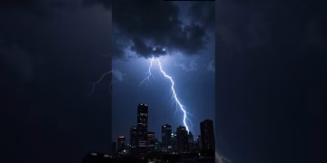 #thunder #lightning #nature #shorts