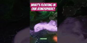 NASA reveals tiny particles floating in atmosphere #nasa #viral #shorts