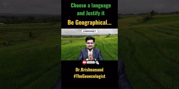 Best language to opt for  Geography- Geoecologist #shorts