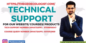 Geoecologist-Technical Support Contact- UPSC- BPSC Course