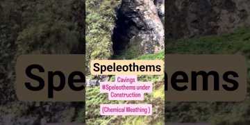 Understanding Speleothems formation #caves #weathering #thegeoecologist #shorts