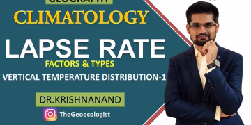 Lapse Rate | Concept, Types and Factors | Climatology | Dr. Krishnanand