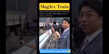 Maglev Train Japan-fastest train #maglevtrain #japan #viralvideo  #shorts