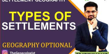 Types of Settlements-Settlement Geography-Geoecologist-UPSC