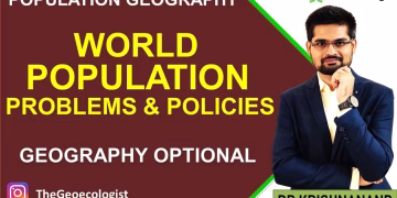 World population problems and policies- Population Geography