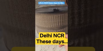 Air pollution in Delhi NCR #viralvideo #airpollution #shorts