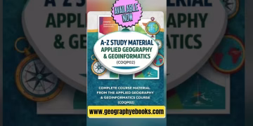 Applied Geography and Geoinformatics COQPO2 Study Materials #thegeoecologist #shorts