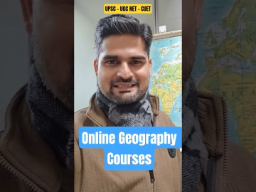 Best Geography Courses online for #upsc #ugcnetgeography #thegeoecologist #shorts