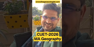 CUET MA Geography entrance course 2026 #thegeoecologist #cuet #shorts