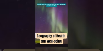 Geography of Health and Well-being #sweeden #thegeoecologist #shorts