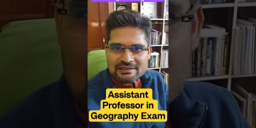 How to prepare for the assistant professor exam in geography #thegeoecologist #shorts