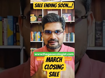 Best geography online courses for upsc- ugc net #thegeoecologist #sale #shorts