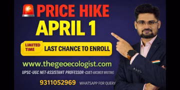 Best geography online courses for #upsc #ugcnet #thegeoecologist
