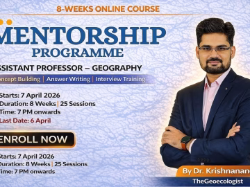 Mentorship for Assistant Professor Geography Exam | TheGeoecologist