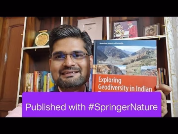 My Geodiversity Book Published with Springer Nature #geoheritage #geopark #geotourism