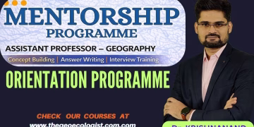 Assistant Professor in Geography -Mentorship Programme-thegeoecologist