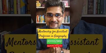 Assistant Professor in Geography #mentorship #thegeoecologist #shorts