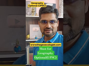 Best geography optional (upsc) course #upsc #thegeoecologist #shorts