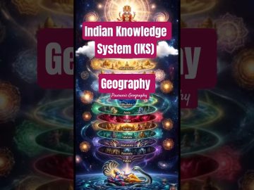 Indian Knowledge System (IKS) -Geography #indian #geography #viral #shorts