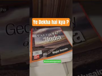 Majid Hussain -Geography of India #upsc #thegeoecologist #shorts