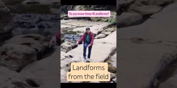 Fluvial Landforms #geomorphology #thegeoecologist #shorts