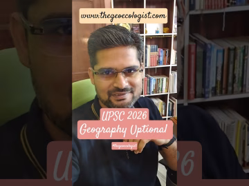 Geography Optional answer writing course #prelims2026 #upsc #shorts