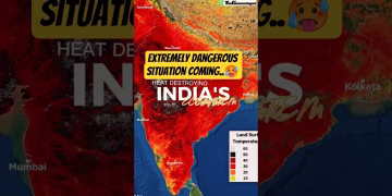 Heat waves destroying ecosystem in India #thegeoecologist #shorts #heatwaves #heatwaveindia