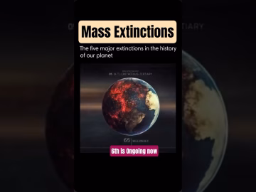 Mass Extinctions Explained #earthscience #upsc #shorts #thegeoecologist