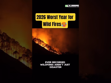 2026 worst year for wild fires across globe #wildfires #elnino2026 #shorts