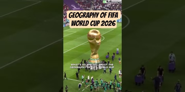 Geography of FIFA World Cup 2026 #fifaworldcup #geography #shorts