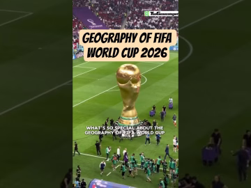 Geography of FIFA World Cup 2026 #fifaworldcup #geography #shorts