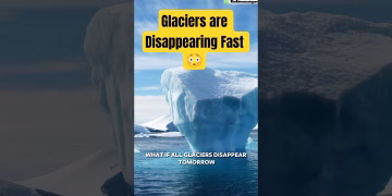 Glaciers are Disappearing Fast #glaciers #climatechange #viralvideo #shorts