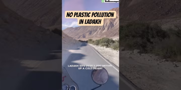 Plastic Ban in Ladakh #plasticfree #ladakh #shorts