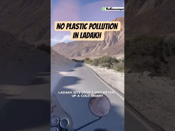 Plastic Ban in Ladakh #plasticfree #ladakh #shorts