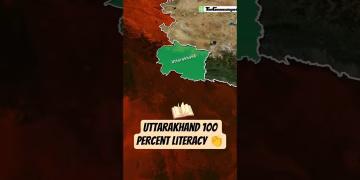 Uttarakhand becomes fully literate state #uttarakhand #literacy #shorts