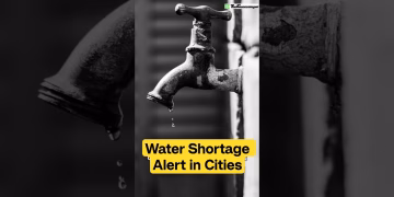 Water Shortage Alert in Cities #climatechange #climatecrisis #watercrisis #shorts