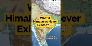 What if himalayas didn't exist #thegeoecologist #himalayas #geography #shorts