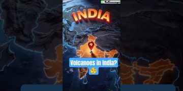 why India doesn't have volcanoes #volcano #indiangeography #shorts