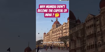 why mumbai didn't become capital of India #mumbai #capital #delhi #shorts
