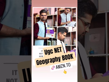 Best book for ugc net geography #ugcnetgeography #answerkey  #shorts