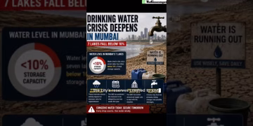 Drinking Water Crisis in Mumbai #mumbai #watercrisis #shorts