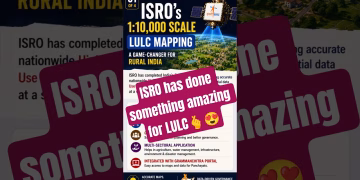 LULC mapping by ISRO #isro #india #shorts