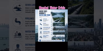 Mumbai Water Crisis #watercrisis #mumbai #shorts