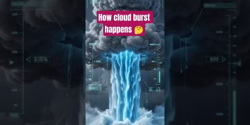 how cloudburst happens #cloudburst #viralvideo #shorts