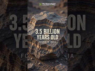 3.5 BILLION YEARS OLD… FOUND IN INDIA! 🌍 science.#TheGeoecologist #Geology #India #Jharkhand