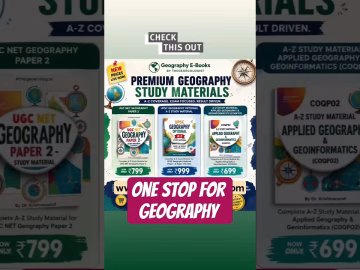 Best Geography Notes for upsc- thegeoecologist #ugcnet #shorts
