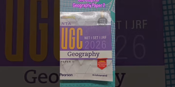 Best  book for ugc net jrf geography paper 2 #ugcnetresults #ugcnetcutoff #shorts