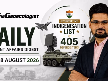 Current Affairs Daily-18th August-thegeoecologistgs